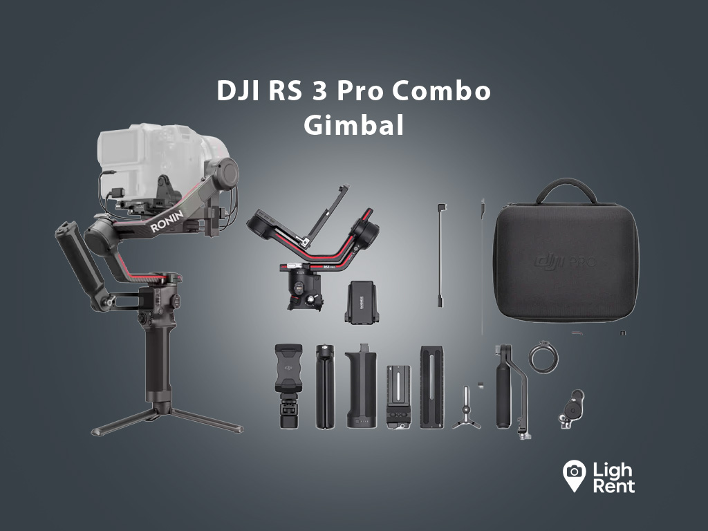 DJI RS 4 Pro Combo – Heavy-Duty Gimbal with Focus Motor, RavenEye, &amp; 4.5kg Payload