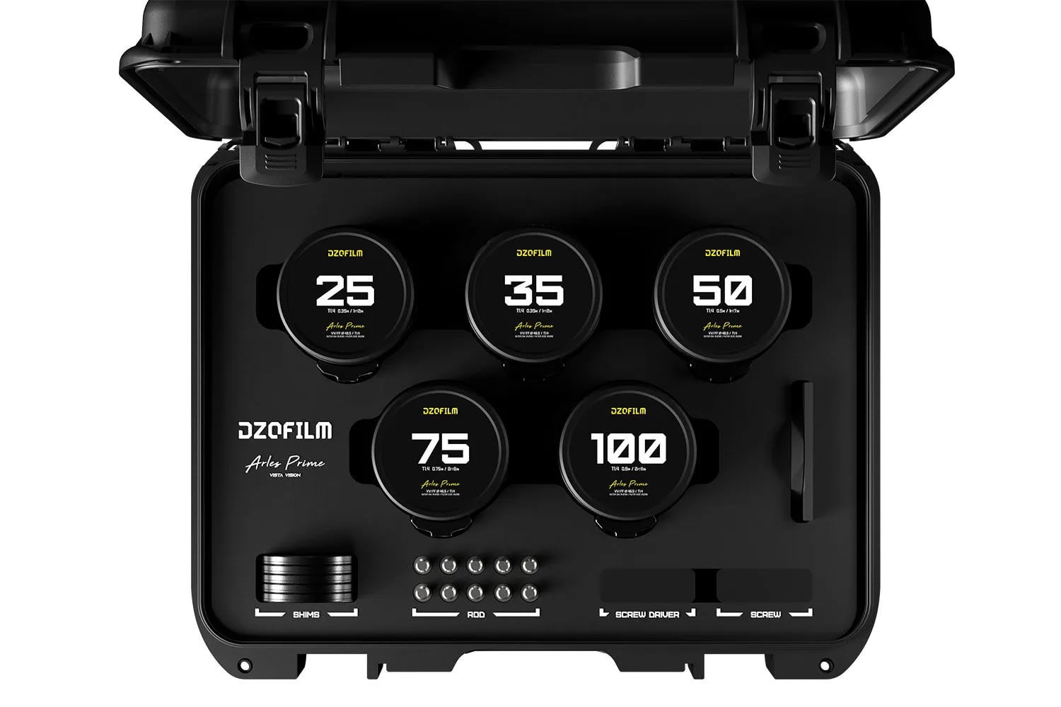 DZOFILM Arles FF/VV Cine Prime Set 25/35/50/75/100mm (PL)