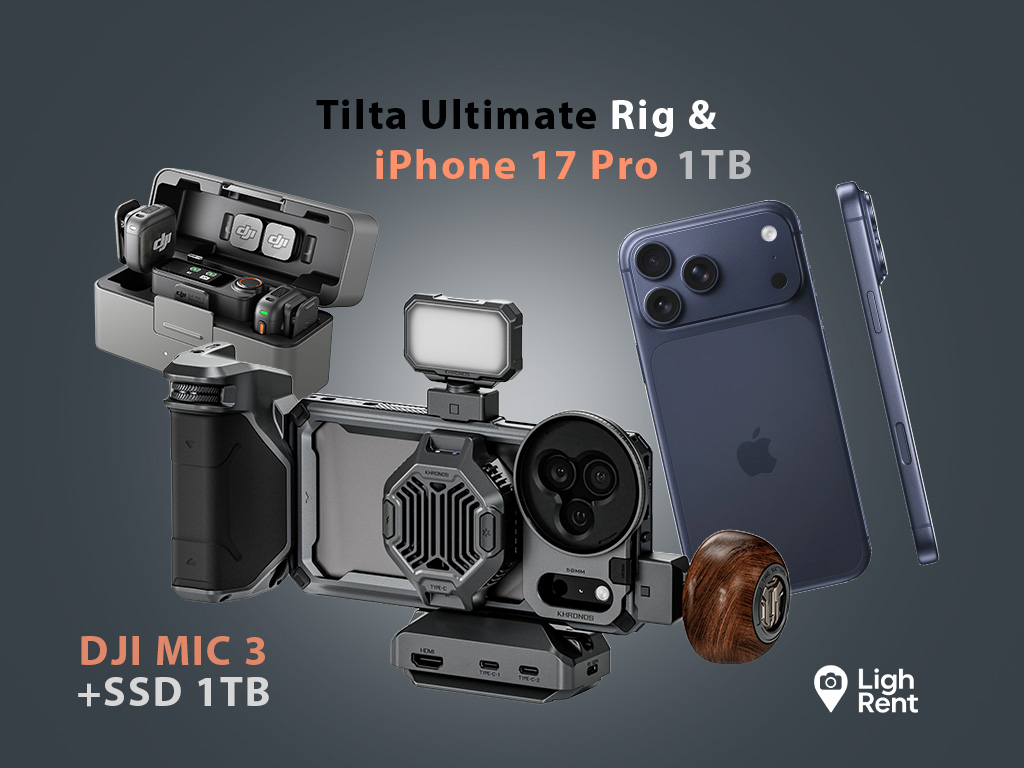 Full OpenGate Rig for iPhone 17 Pro – Tilta ND Rig + 1TB SSD + Dual DJI Mic Mini 🎬