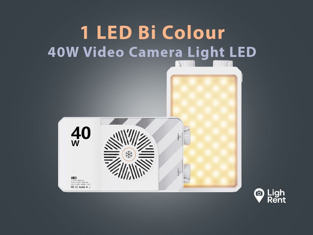 40W Bi Colour LED Camera Light