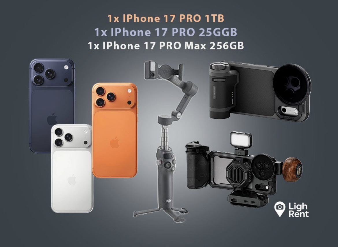 3 Iphone 17 Pro kit Production Bundle Tilta Edition (3-Phone Kit)