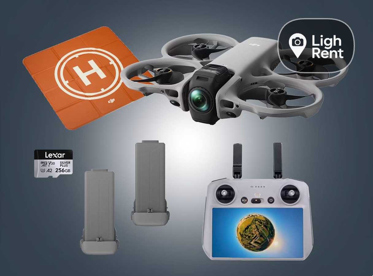 DJI Avata 360 plus Controller, 2 Batteries, Landing Pad and 256GB Card