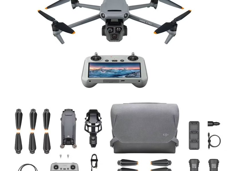 DJI Mavic 3 Pro Fly More Combo With DJI Rc