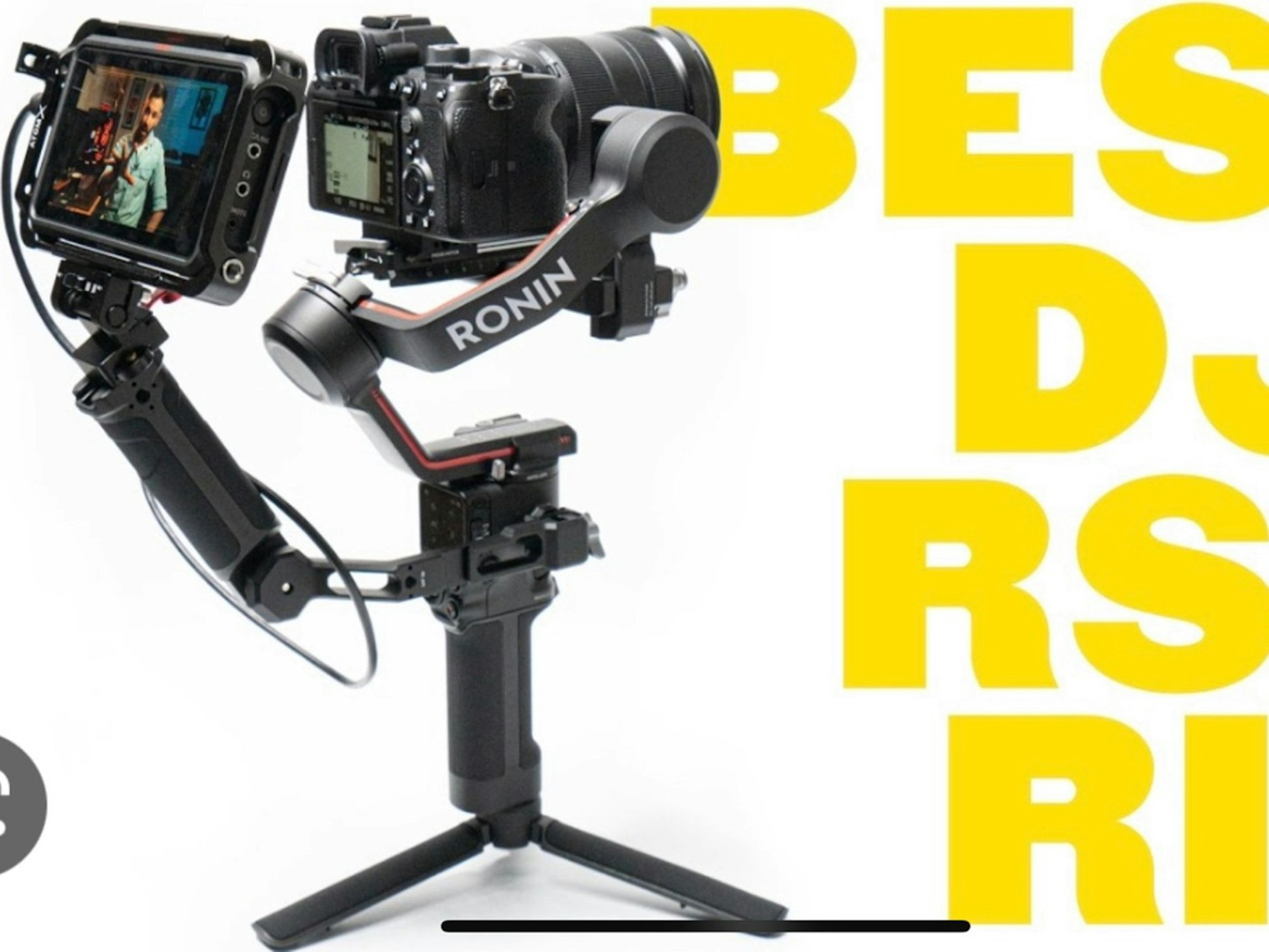 DJI RS3 Gimbal with Viewing monitor