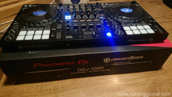www.rentingglobal.com, renting, global, 42 Marine Parade, Southport QLD 4215, Australia, dj equipment, Brand New Pioneer DJ DDJ-1000 4 channel controller for rekordbox dj