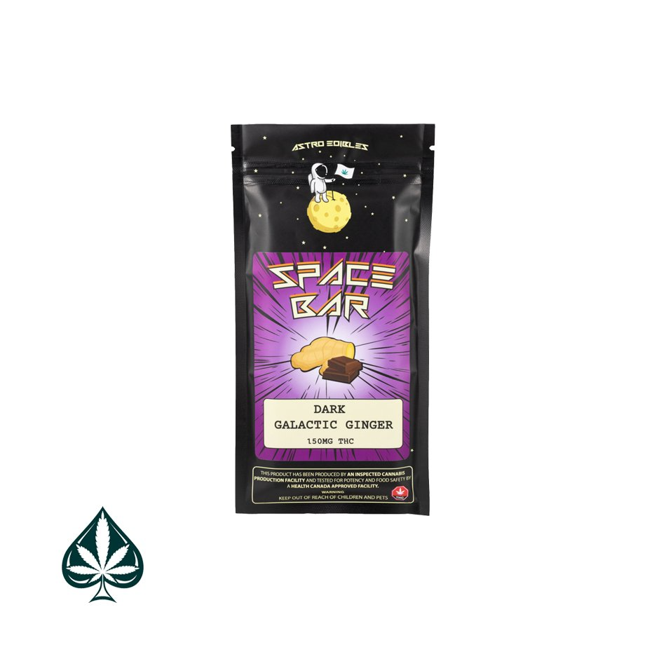 www.rentingglobal.com, renting, global, Vancouver, BC, Canada, edibles, Dark Galactic Ginger 150MG THC By Astro Edibles