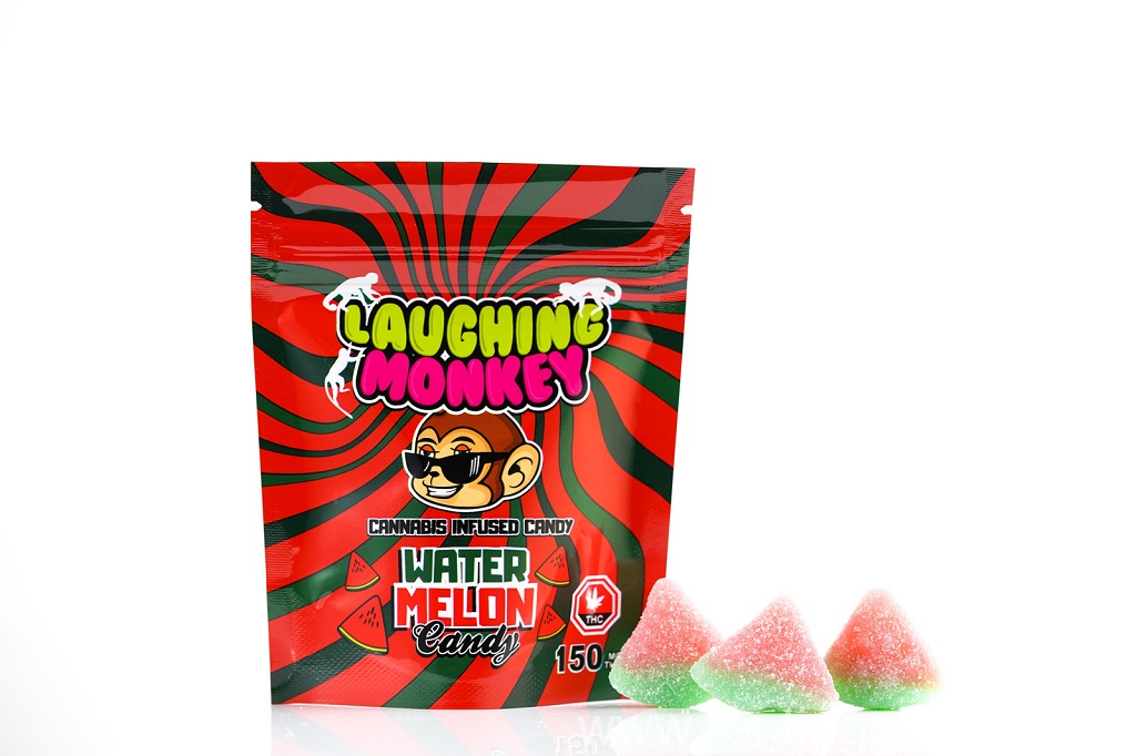www.rentingglobal.com, renting, global, Vancouver, BC, Canada, edibles, Laughing Monkey – Watermelon 300mg THC
