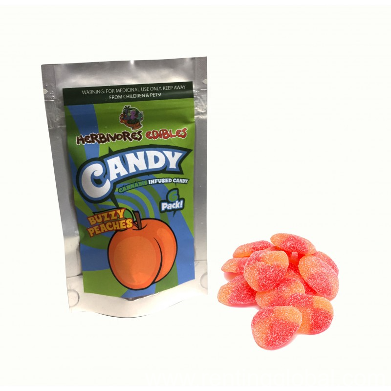 www.rentingglobal.com, renting, global, Vancouver, BC, Canada, edibles, Herbivores Buzzy Peaches