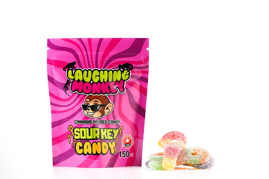 www.rentingglobal.com, renting, global, Vancouver, BC, Canada, edibles, Laughing Monkey – Sour Keys 300mg THC