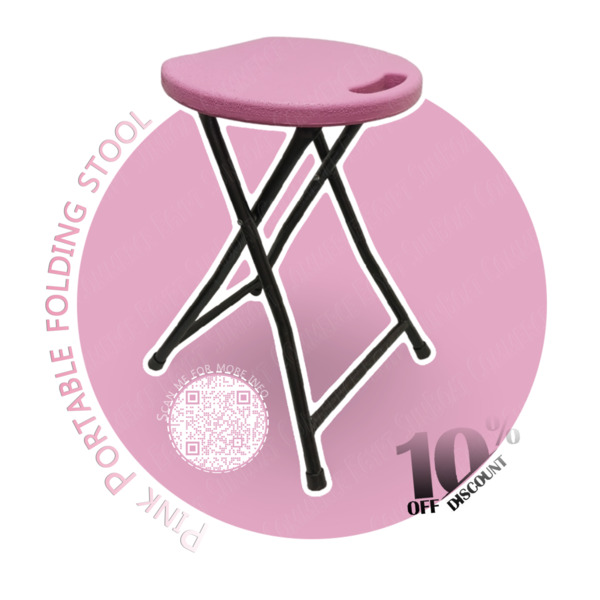 www.rentingglobal.com, renting, global, Cairo Festival City, Nasr City, Cairo Governorate, Egypt, portable,folding,stool,stool chair,chair,sunboat, Portable folding stool chair – Pink color