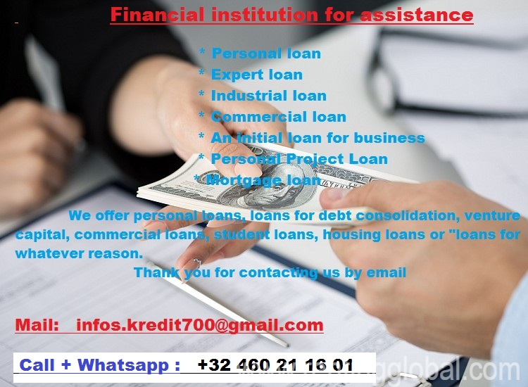 Financial institution for assistance