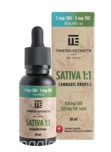 www.rentingglobal.com, renting, global, Vancouver, BC, Canada, 1:1, Twisted Extracts | Sativa 1:1 Cannabis Oil Drops