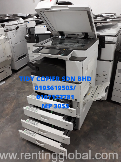 www.rentingglobal.com, renting, global, Jalan PJU 10/10e, Damansara Damai, 47000 Petaling Jaya, Selangor, Malaysia, ricoh,printer,scanner, RICOH DIGITAL PHOTOCOPIER MP 3053