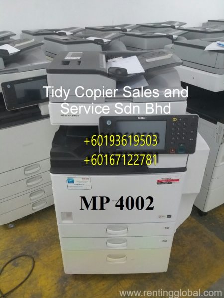www.rentingglobal.com, renting, global, Petaling Jaya, Selangor, Malaysia, PHOTOCOPIER MACHINE MP 4002