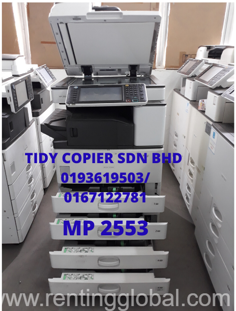 www.rentingglobal.com, renting, global, Jalan PJU 10/10e, Damansara Damai, 47000 Petaling Jaya, Selangor, Malaysia, ricoh,printer,scanner, RICOH BLACK/WHITE PHOTOCOPIER MP 2553