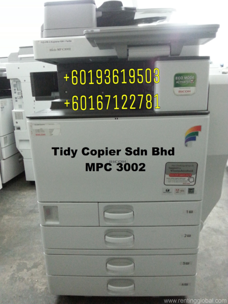 www.rentingglobal.com, renting, global, Petaling Jaya, Selangor, Malaysia, COPIER MACHINE MPC 3002