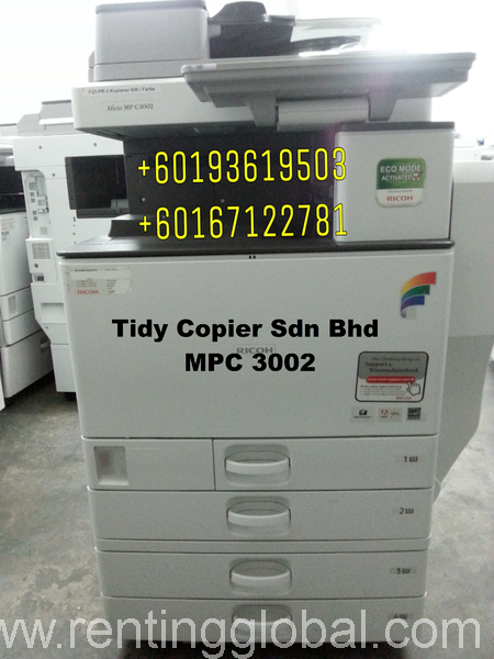 www.rentingglobal.com, renting, global, Petaling Jaya, Selangor, Malaysia, COLOR MACHINE MPC 3002