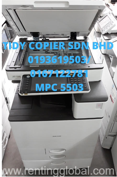 www.rentingglobal.com, renting, global, Jalan PJU 10/10e, Damansara Damai, 47000 Petaling Jaya, Selangor, Malaysia, ricoh,printer,scanner, Ricoh Mpc 5503 with printer and scanner