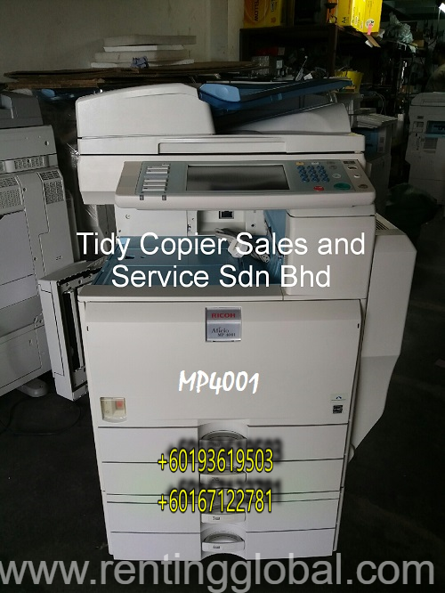 www.rentingglobal.com, renting, global, Jalan PJU 10/10e, Damansara Damai, 47000 Petaling Jaya, Selangor, Malaysia, ricoh,printer,scanner, Ricoh Mp 4001 with printer and scanner