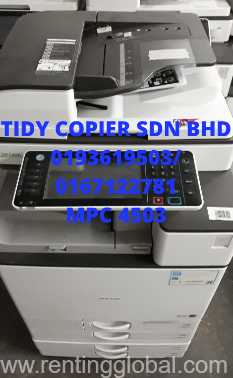 www.rentingglobal.com, renting, global, Petaling Jaya, Selangor, Malaysia, COPIER MPC 4503