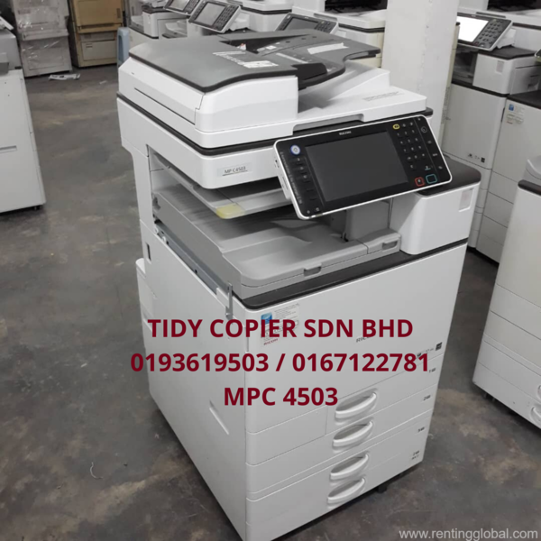 www.rentingglobal.com, renting, global, Jalan PJU 10/10e, Damansara Damai, 47000 Petaling Jaya, Selangor, Malaysia, ricoh,printer,scanner, Ricoh Mpc 4503 with printer and scanner
