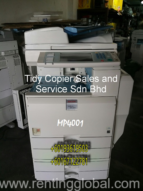 www.rentingglobal.com, renting, global, Jalan PJU 10/10e, Damansara Damai, 47830 Petaling Jaya, Selangor, Malaysia, ricoh,printer,scanner, Ricoh Mp 4001 with printer and scanner