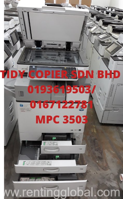 www.rentingglobal.com, renting, global, 23, Jalan PJU 10/10e, Damansara Damai, 47830 Petaling Jaya, Selangor, Malaysia, ricoh,printer,scanner, Ricoh Color Digital Photocopier Mpc 3503