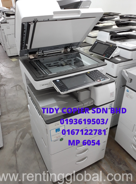 www.rentingglobal.com, renting, global, 48200 Selangor, Malaysia, printer,scanner,ricoh, MACHINE BLACK AND WHITE DIGITAL PHOTOCOPIER OF RICOH MP 6054