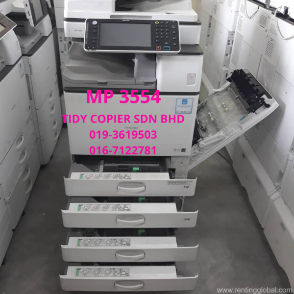 www.rentingglobal.com, renting, global, 48200 Selangor, Malaysia, printer,scanner,ricoh, MACHINE BLACK AND WHITE DIGITAL PHOTOOCPIER OF RICOH MP 3353