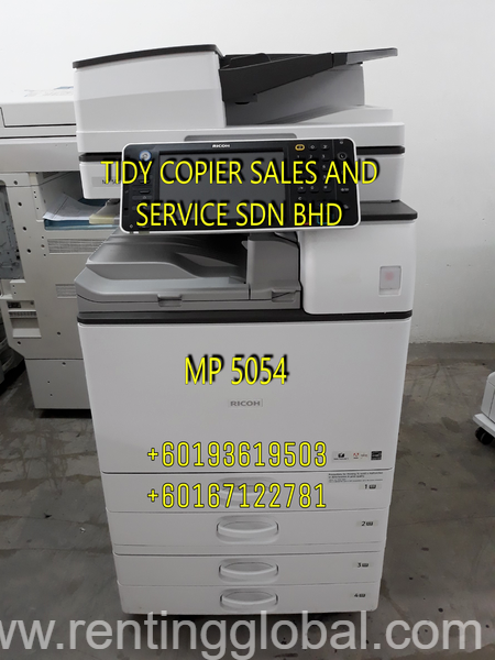 www.rentingglobal.com, renting, global, 48200 Selangor, Malaysia, printer,scanner,ricoh, MACHINE BLACK AND WHITE DIGITAL PHOTOCPIER OF RICOH MP 5054