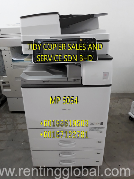 www.rentingglobal.com, renting, global, 48200 Selangor, Malaysia, printer,scanner,ricoh, MACHINE BLACK AND WHITE DIGITAL PHOTOCOPIER OF RICOH MP 5054