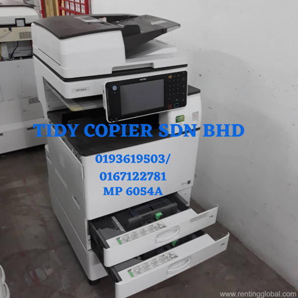 www.rentingglobal.com, renting, global, 48200 Selangor, Malaysia, printer,scanner,ricoh, MACHINE BLACK AND WHITE DIGITAL PHOTOCOPIER OF RIOCH MP 6054