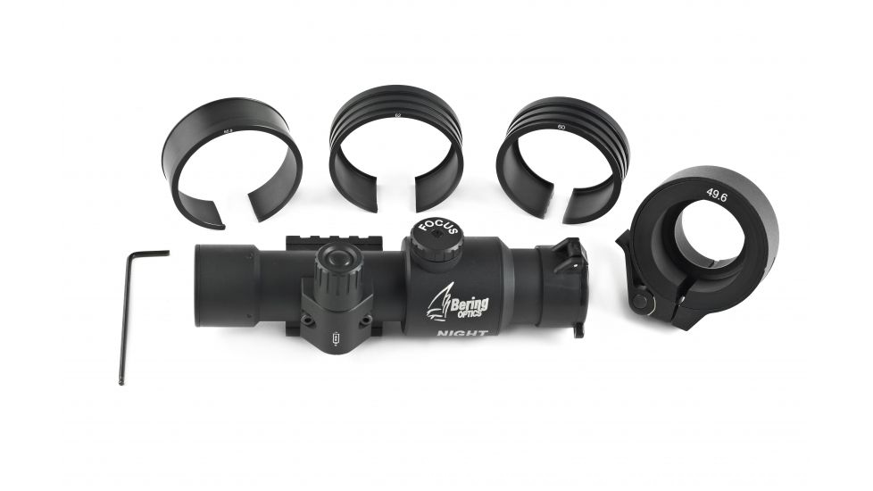 www.rentingglobal.com, renting, global, Indonesia, binoculars,night vision,scopes,hunting, Bering Optics Night Probe Gen 2+ Clip-On Night Vision Attachment (MEDAN VISION)