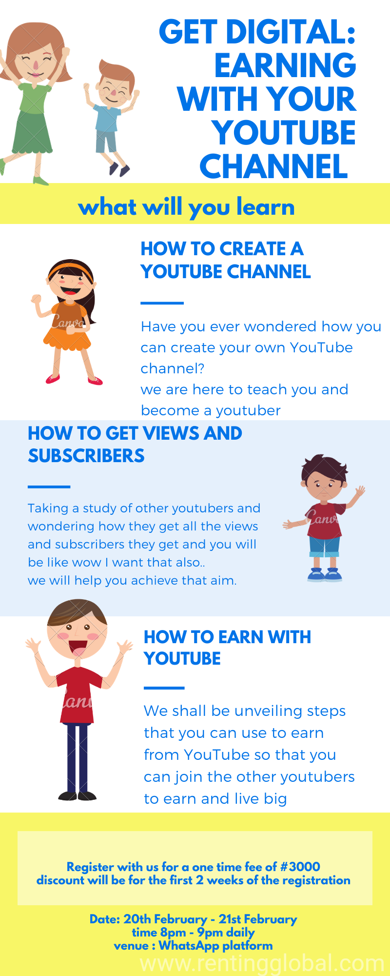 www.rentingglobal.com, renting, global, Nigeria, youtube channel, YouTube tutorials 