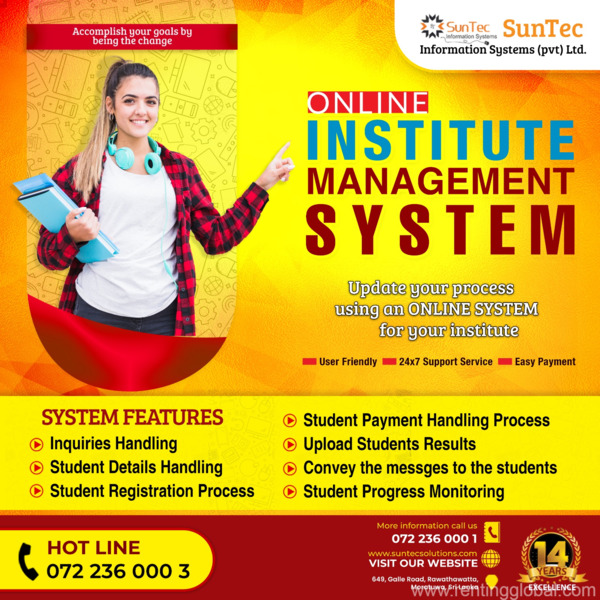 www.rentingglobal.com, renting, global, 649 Galle Rd, Moratuwa 10400, Sri Lanka, Institute Management System