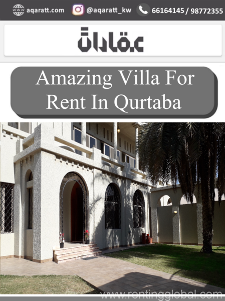 www.rentingglobal.com, renting, global, Qortuba, Kuwait, 000, Amazing  Villa For Rent In Qurtab