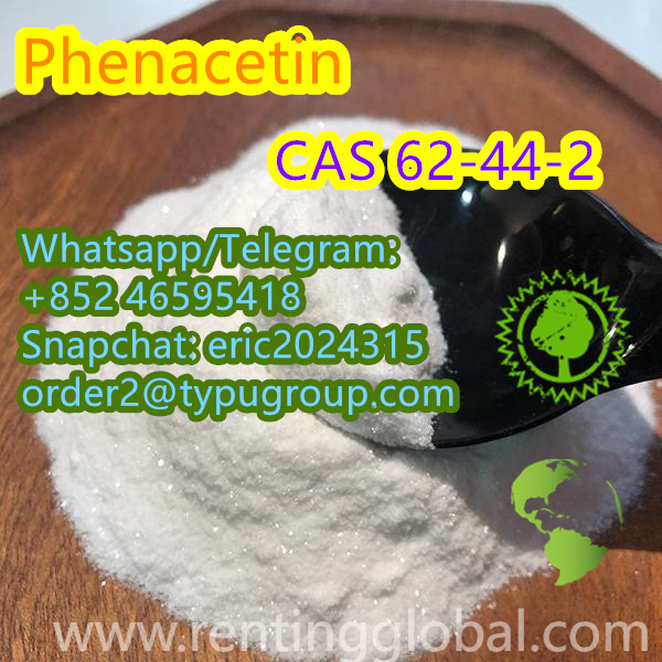 High quality Phenacetin CAS 62-44-2Whatsapp: +852 46595418 Snapchat: eric2024315 order2@typugroup.com