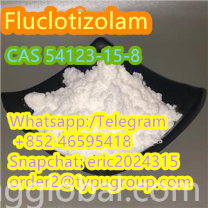 Factory Fluclotizolam CAS 54123-15-8Whatsapp: +852 46595418 Snapchat: eric2024315 order2@typugroup.com