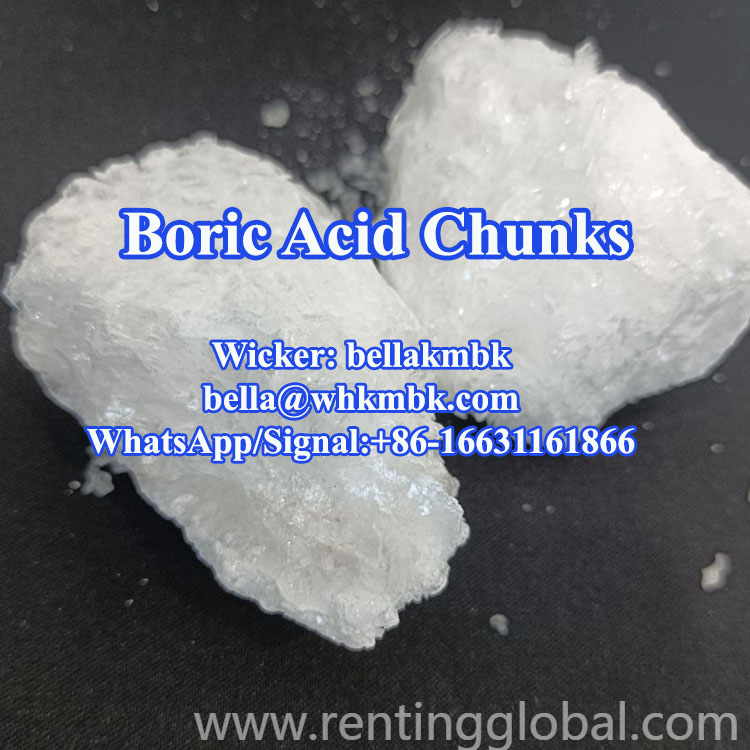 www.rentingglobal.com, renting, global, Wuhan, Hubei, China, boric acid, Factory Supply Boric Acid Flakes/Chunks CAS 11113-50-1 with high quality