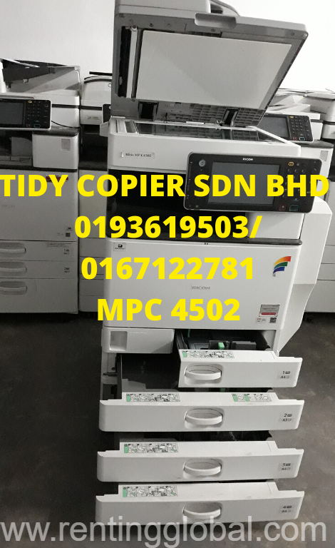 www.rentingglobal.com, renting, global, Jalan PJU 10/10e, Damansara Damai, 47000 Petaling Jaya, Selangor, Malaysia, ricoh,photocopier, DIGITAL PHOTOCOPIER MACHINE MPC 4502