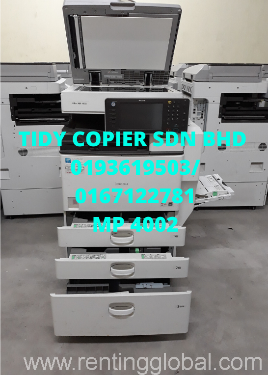 www.rentingglobal.com, renting, global, Petaling Jaya, Selangor, Malaysia, ricoh,printer,scanner, HOT SELLER PHOTOCOPIER RICOH MP 4002