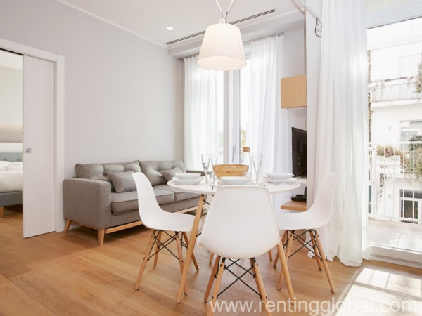 www.rentingglobal.com, renting, global, Piazza Santa Maria Beltrade, 20123 Milano MI, Italy, - carrefour supermarket (piazza santo stefano, 930 yards away); - unicredit bank (via cesare correnti, 656 yards away) and banca popolare di vicenza (via torino, 600 yards away) - pharmacy duomo milan (via orefici, 330 yards away)., Modern 2 bedroom apartment of about 80 sq. mt. located on the 5th floor of Palazzo Beltrade