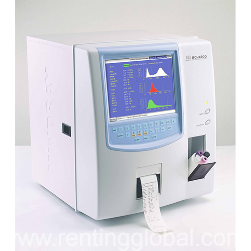 www.rentingglobal.com, renting, global, Indonesia, medical electronic , dental equipment, ultrasound machine, cosmetic laser, x-ray machine, ophthalmic device, MINDRAY BC-3200 AUTO HEMATOLOGY ANALYZER