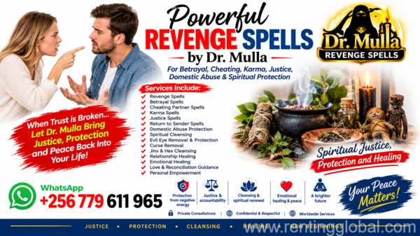 www.rentingglobal.com, renting, global, London, ON, Canada, revenge spells,revenge spell, Powerful Revenge Spells for Karma, Betrayal, Spiritual Justice & Protection | +256 779 611 965
