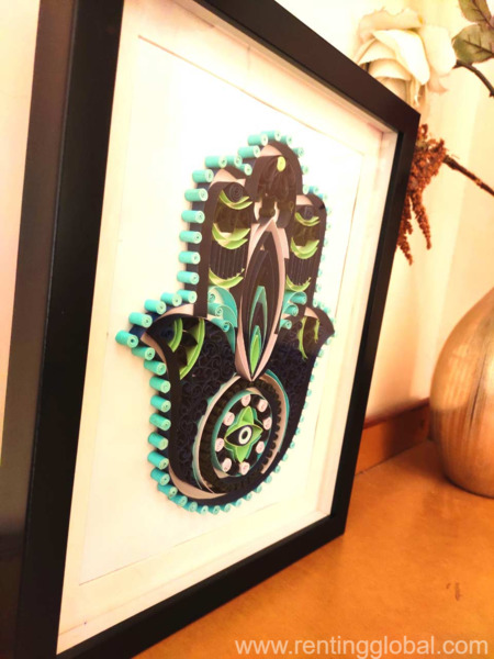 www.rentingglobal.com, renting, global, Ahmedabad, Gujarat, India, Unique gifts for home Hamsa Hand with decorate your home