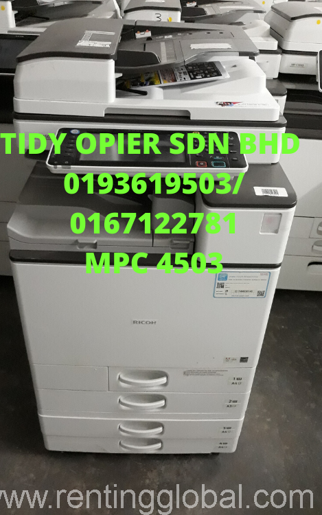 www.rentingglobal.com, renting, global, Petaling Jaya, Selangor, Malaysia, printer,scanner, DIGITAL PHOTOCOPY MACHINE MPC 4503