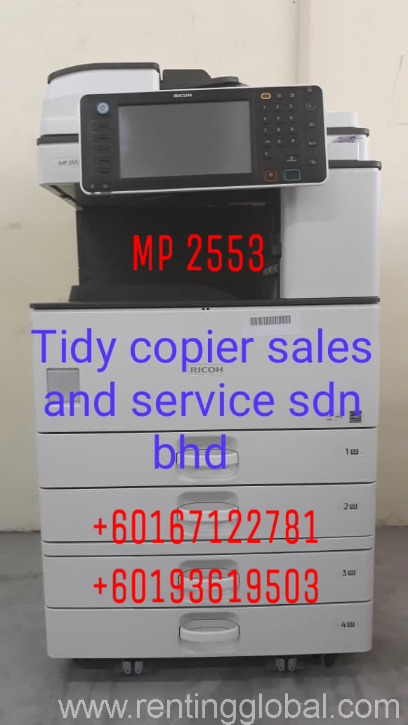 www.rentingglobal.com, renting, global, Petaling Jaya, Selangor, Malaysia, printer,scanner, RICOH MP 2553