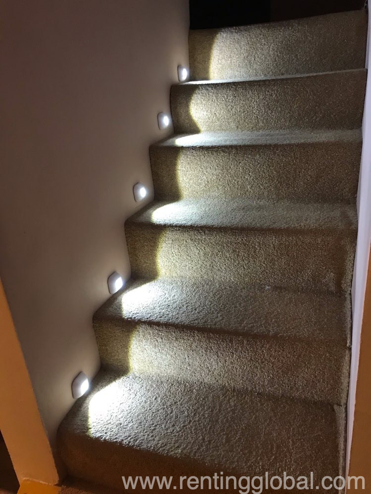 www.rentingglobal.com, renting, global, Los Angeles, CA, USA, smart lamp,smart light,smart lightning,led light,wireless light,stairs light,smart house,smart,smart home, Smart Motion Sensor Night Light Wireless 
