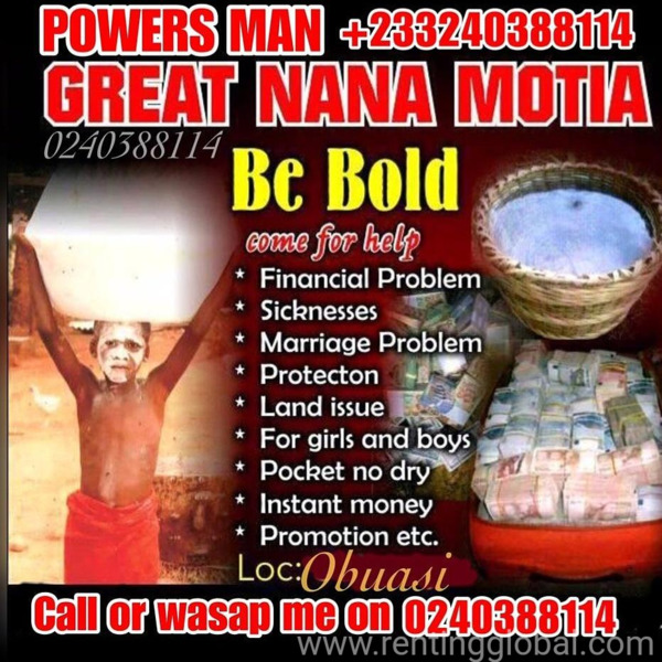 www.rentingglobal.com, renting, global, Kumasi, Ghana, The most powerful Amotia spiritualist in Ghana 