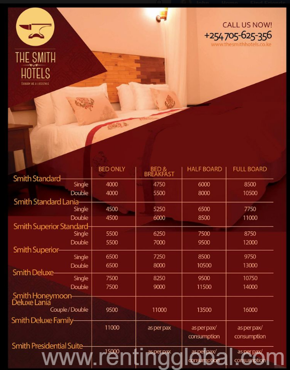 www.rentingglobal.com, renting, global, Opposite Magge Apartments, Off Magadi Road, Olkeri Laiser Hill Road, Ongata Rongai, Kenya, great    hospitaliy   to  always   crave  for, THE  SMITH   HOTELS   